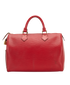 Speedy 30, &pound;475, Handbags, Red, Leather, Back view